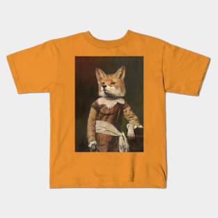 Young Victorian Vixen Kids T-Shirt